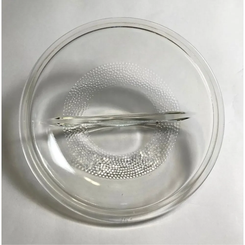 Vintage Club Glass Casserole Replacement Lid K31G Ovenware Dotted Pattern